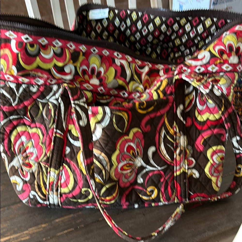 Vera Bradley Floral Quilted Tote